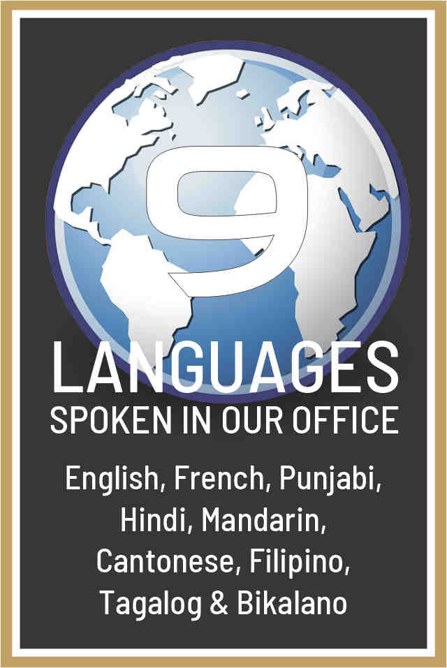 9 languages spoken in our office