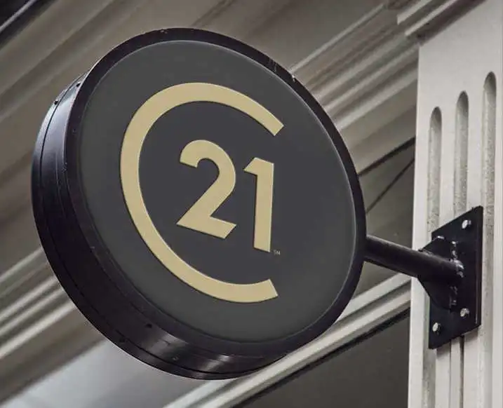 The new Century21 Signage logo